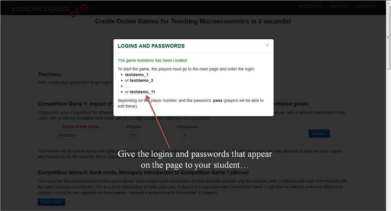 login list